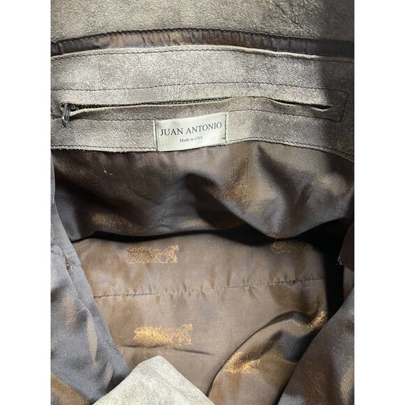 Vintage Designer JUAN ANTONIO LEATHER Hand Bag Made in the U.S.A. - Picture 16 of 16